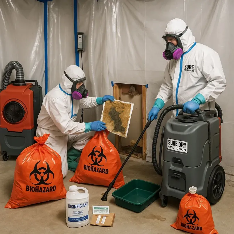 Contaminated Water Handling Protocols process in Sound Beach, NY