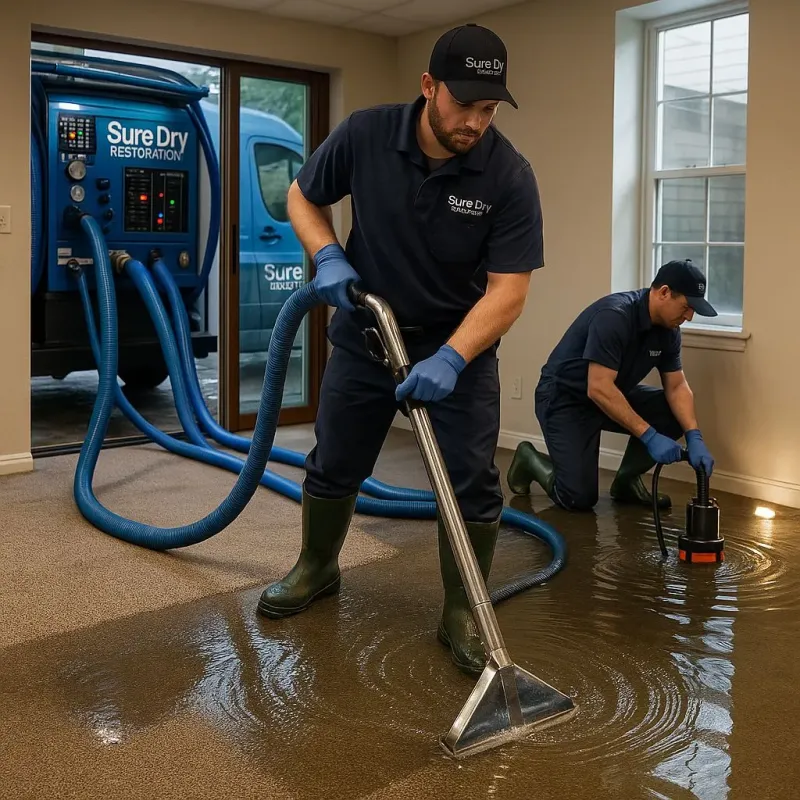 Water Extraction and Removal process in Sound Beach, NY